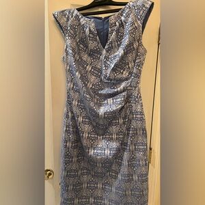 Adrianna Papell Blue Dress